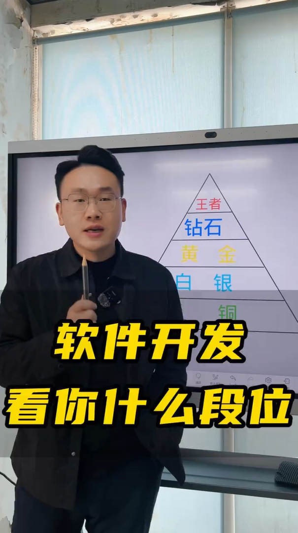 （软件开发）看看你是什么段位？-蓝果网络